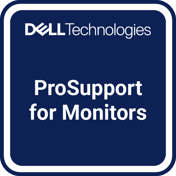 Estensione Dell da 3 anni Basic Advanced Exchange a 3 anni ProSupport per i monitor