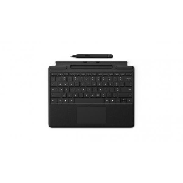 Tastiera Microsoft Surface Pro - Tastiera - con accelerometro, touchpad, spazio di archiviazione per Surface Slim Pen 2 e vassoio di ricarica