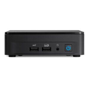 ASUS NUC 13 Pro Slim Kit RNUC13L5KI300000I - Barebone - Mini-PC - 1 x Core i3 i3-1315UE - RAM 0 GB - Intel Iris Xe Grafikkarte - Bluetooth 5.3, Wi-Fi 6E, 1GbE, 2.5GbE - WLAN: Bluetooth 5.3, 802.11a/b/g/n/ac/ax (Wi-Fi 6E)