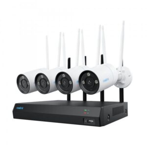 Reolink NVS12-8MB4W, Verkabelt & Kabellos, Patrone (Form), WLAN, Drinnen/Draußen, 3840 x 2160 Pixel, 8 MP