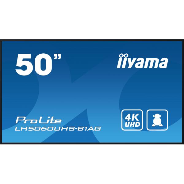 Iiyama ProLite LH5060UHS-B1AG - Classe diagonale 127 cm (50") (125,7 cm (49,5")