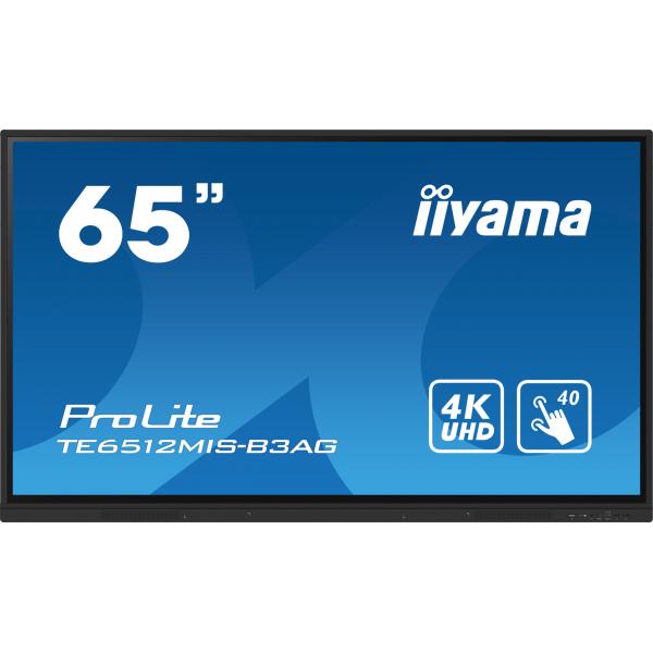 Iiyama ProLite TE6512MIS-B3AG - Classe diagonale 165 cm (65") (163,9 cm (64,5")