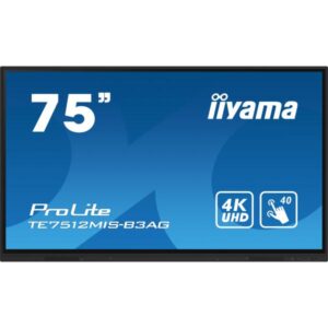 Iiyama ProLite TE7512MIS-B3AG - Classe diagonale 190 cm (75") (189,3 cm (74,5")