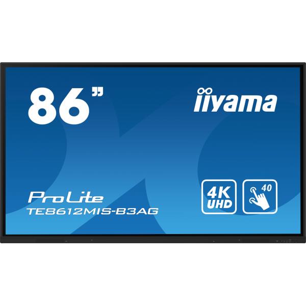 Iiyama ProLite TE8612MIS-B3AG - Classe diagonale 218 cm (86") (217,4 cm (85,6")