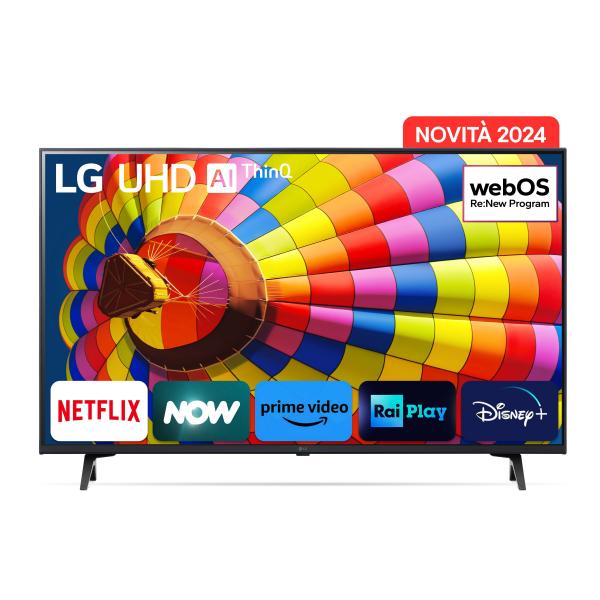 LG 43UT80006LA - 109 cm (43") Diagonalklasse UT80 Series LCD-TV mit LED-Hintergrundbeleuchtung - Smart TV - webOS - 4K UHD (2160p)