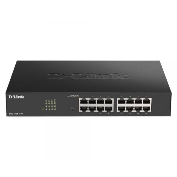 D-Link DGS 1100-16V2 - Switch - Smart - 16 x 10/100/1000