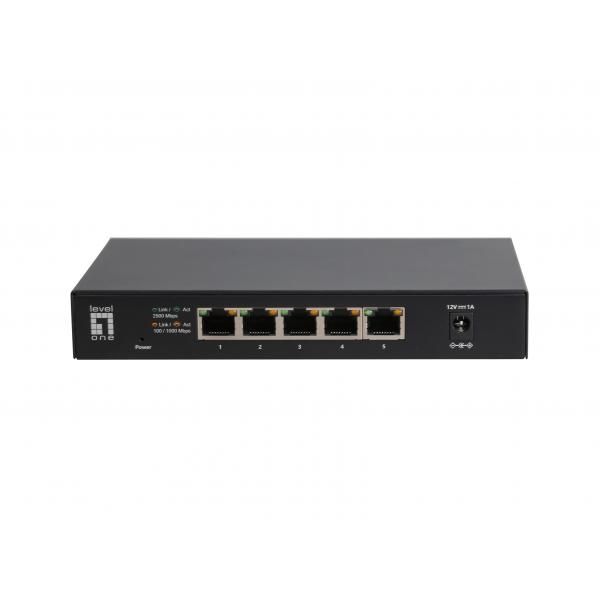 LevelOne GEU-0525 - Switch - non gestito - 5 x 100/1000/2.5G Base-T