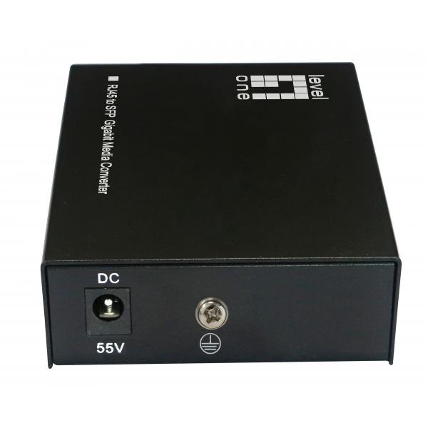 Convertitore multimediale LevelOne RJ45 a SFP Gigabit, 802.3bt 90 W PoE PSE, 1000 Mbps, IEEE 802.3, IEEE 802.3ab, IEEE 802.3af, IEEE 802.3at, IEEE 802.3bt, IEEE 802.3u, IEEE 802.3x, IEEE..., Veloce Ethernet, Gigabit Ethernet, 10.100.1000 Mbps, 10BASE-T, 100