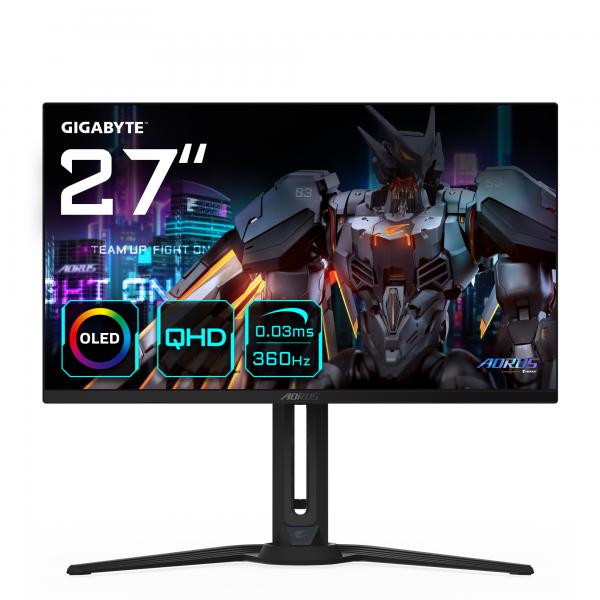 Gigabyte AORUS FO27Q3 - Monitor OLED - 68,6 cm (27") - 2560 x 1440 QHD a 360 Hz