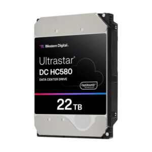 WD Ultrastar DC HC580 WUH722422AL5204 - Festplatte - Datencenter - 22 TB - intern - 3.5" (8.9 cm)