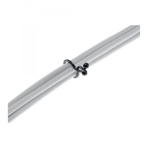 Fascette fermacavi InLine Twist 3,5-5 mm - nere - 10 pezzi