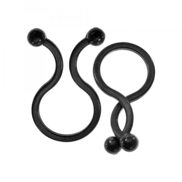 Fascette fermacavi InLine Twist 26-30mm - nere - 10 pezzi