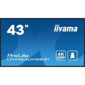 Iiyama ProLite LH4365UHSB-B1 - Classe diagonale 109 cm (43") (108 cm (42,5")