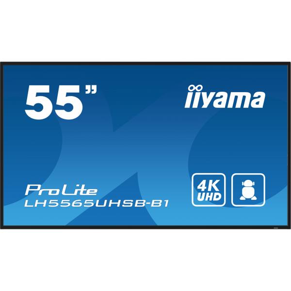 Iiyama ProLite LH5565UHSB-B1 - Classe diagonale 140 cm (55") (139 cm (54,6")