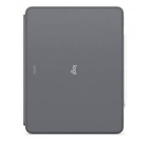 Logitech Combo Touch - custodia con tastiera e custodia Folio - con trackpad - retroilluminata - connettore Apple Smart - AZERTY - francese - grigio Oxford - per Apple iPad Air da 13 pollici (M2)
