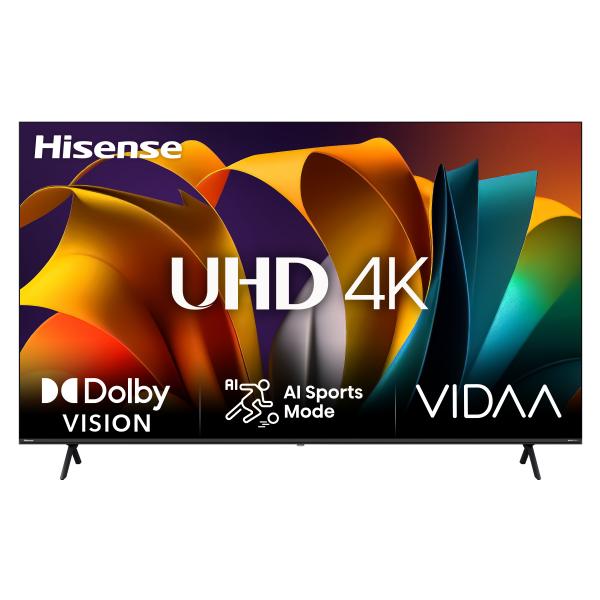 Hisense 85A6N - TV LCD serie classe A6N con diagonale da 215 cm (85") con retroilluminazione LED - Smart TV - VIDAA - 4K UHD (2160p)