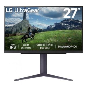 LG UltraGear 27GS85QX-B - Monitor LED - gaming - 68,4 cm (27")