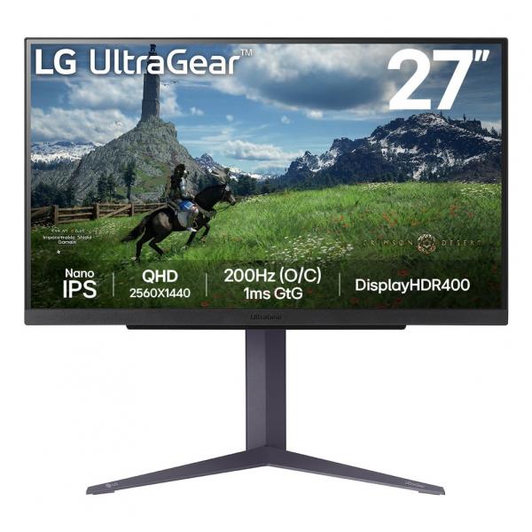 LG UltraGear 27GS85QX-B - Monitor LED - gaming - 68,4 cm (27")