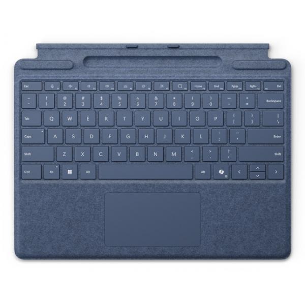 Tastiera Microsoft Surface Pro - tastiera - con trackpad, accelerometro, memoria Surface Slim Pen 2 e base di ricarica