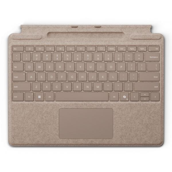 Tastiera Microsoft Surface Pro - tastiera - con trackpad, accelerometro, memoria Surface Slim Pen 2 e base di ricarica