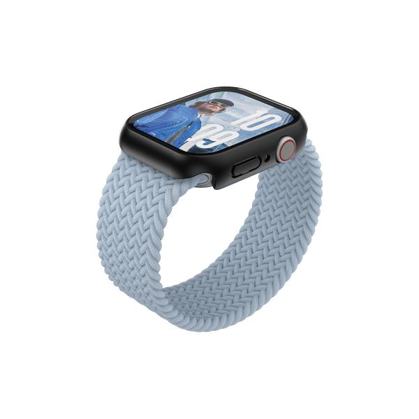 PanzerGlass Snappie - cover frontale protettiva per smartwatch - completa, slim - 100% policarbonato riciclato, vetro temperato (microcrack2023)