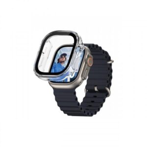 PanzerGlass Snappie - cover frontale protettiva per smartwatch - corpo intero, solido - 100% policarbonato riciclato, 100% poliuretano termoplastico riciclato (TPU)