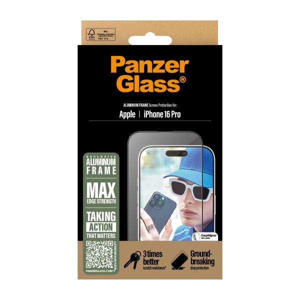Proteggi schermo PanzerGlass per cellulare - vestibilità ultra ampia