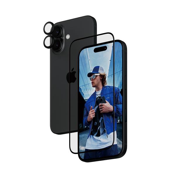 Protezione PanzerGlass 2 in 1 - kit protezione display/lente per telefono cellulare
