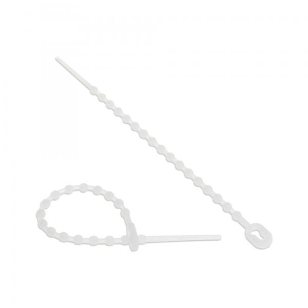 Fascette fermacavi InLine fascette a sfera naturali - lunghezza 150 mm - 100 pezzi