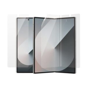 PanzerGlass SICURO. by ® Pellicola salvaschermo per Samsung Galaxy Z Fold6 § Vetro e amp; Pellicola, Samsung, Samsung - Galaxy Z Fold6, Applicazione a secco, Resistente ai graffi, Resistente agli urti, Trasparente, 1 pezzo(i)