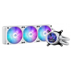 ASUS ROG STRIX LC III 360 ARGB LCD - White Edition - Sistema di raffreddamento a liquido del processore - (per: AM4, LGA1200, LGA1700, AM5, LGA115x Socket)