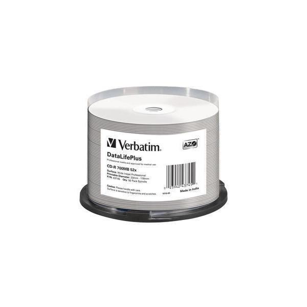 Verbatim DataLifePlus - 50 CD-R - 700 MB 52x