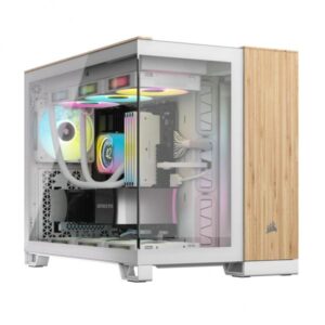 Corsair 2500X - Mid tower - micro ATX - pannello laterale con finestra (vetro temperato)