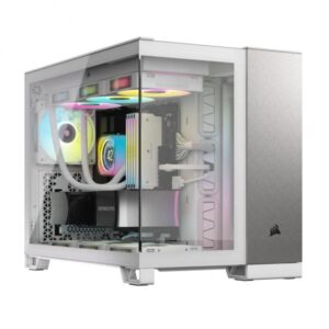 Corsair 2500X - Mid tower - micro ATX - pannello laterale con finestra (vetro temperato)