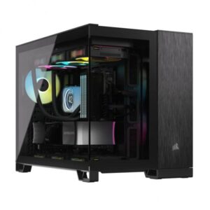 Corsair 2500X - Mid tower - micro ATX - pannello laterale con finestra (vetro temperato)