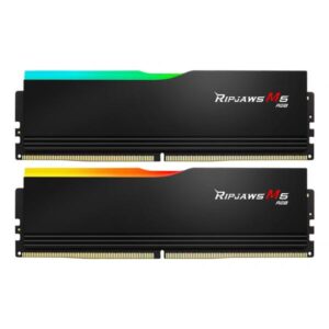 G.Skill Ripjaws M5 RGB F5-6400J3648F16GX2-RM5RK, 32 GB, 2x16 GB, DDR5, 6400 MHz, DIMM a 288 pin