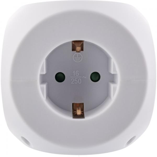 Cubo di ricarica InLine - 3x contatto di protezione - 2x USB-C - 2x USB-A - bianco - 2 m