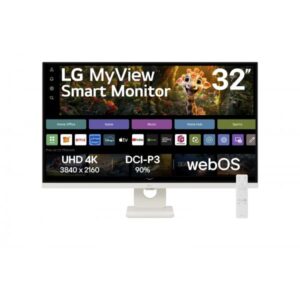 LG MyView 32SR73U-W - LED-Monitor - Smart - 81.3 cm (32")