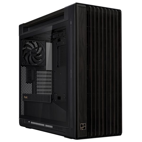 ASUS ProArt PA602 - Wood Edition - mid tower - E-ATX - pannello laterale con finestra (vetro temperato)