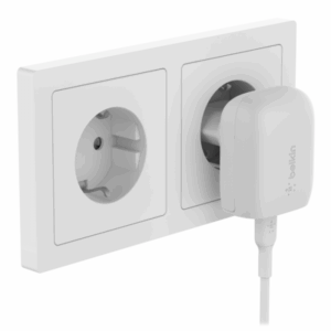 Belkin BoostCharge - alimentatore - 20 watt - 3 A - Power Delivery 3.1, ricarica rapida (USB-C a 24 pin)
