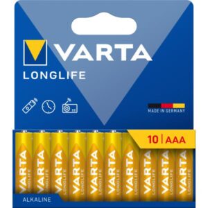 Varta Longlife - Batterie 10 x AAA / LR03 - Alkalisch