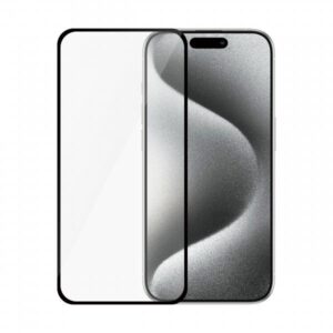 PanzerGlass SAFE. by PanzerGlass - Bildschirmschutz für Handy - ultrabreite Passform - Glas - 6.1" - Rahmenfarbe schwarz (Packung mit 50)