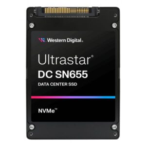 WD Ultrastar DC SN655 WUS5EC0C1ESP7Y3 - SSD - Datencenter - 61.44 TB - intern - 2.5" (6.4 cm)