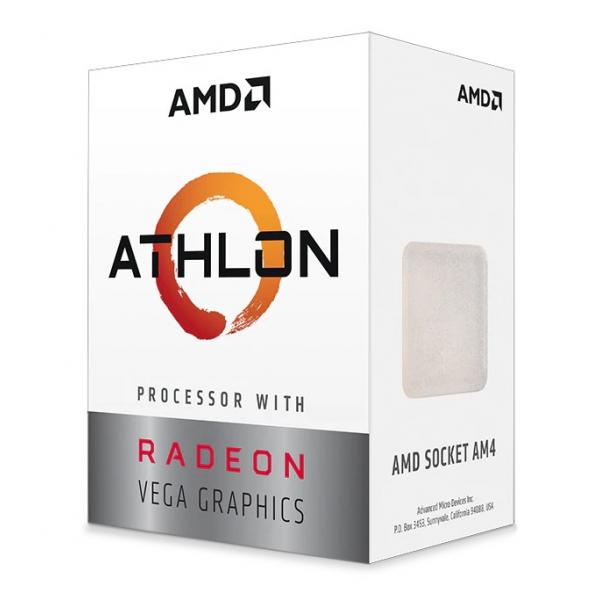 AMD Athlon 3000G, AMD Athlon, presa AM4, 14 nm, AMD, 3000G, 3,5 GHz