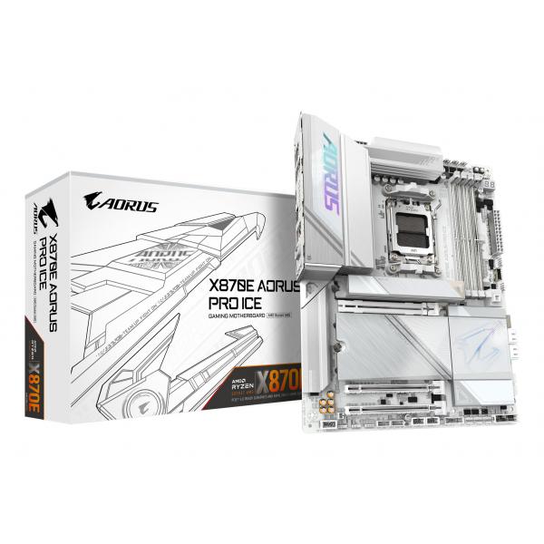 Gigabyte AORUS X870E PRO ICE - Scheda madre - ATX - Presa AM5 - AMD