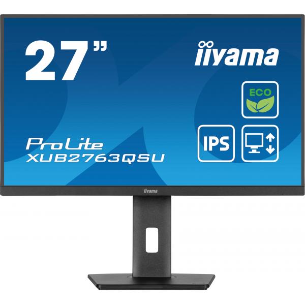 Iiyama ProLite XUB2763QSU-B1 - Monitor LED - 68,6 cm (27")