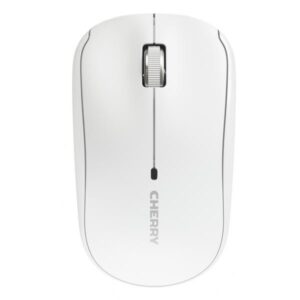 Cherry MW 2200 - mouse - ergonomico - per destrimani e mancini - ottico - 3 pulsanti - wireless - 2,4 GHz - ricevitore wireless (USB)