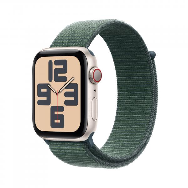 Apple Watch SE (GPS + Cellular) - 44 mm - Alluminio Starlight