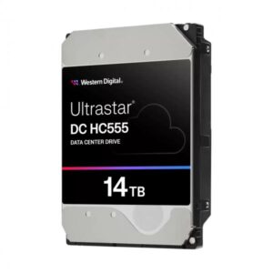 WD Ultrastar DC HC555 - disco rigido - data center - 14 TB - interno - 3,5" (8,9 cm)