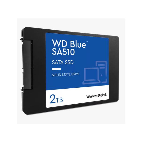 WD Blue SA510 WDS200T3B0A-00C7K0 - SSD - 2 TB - interno - 2,5" (6,4 cm)